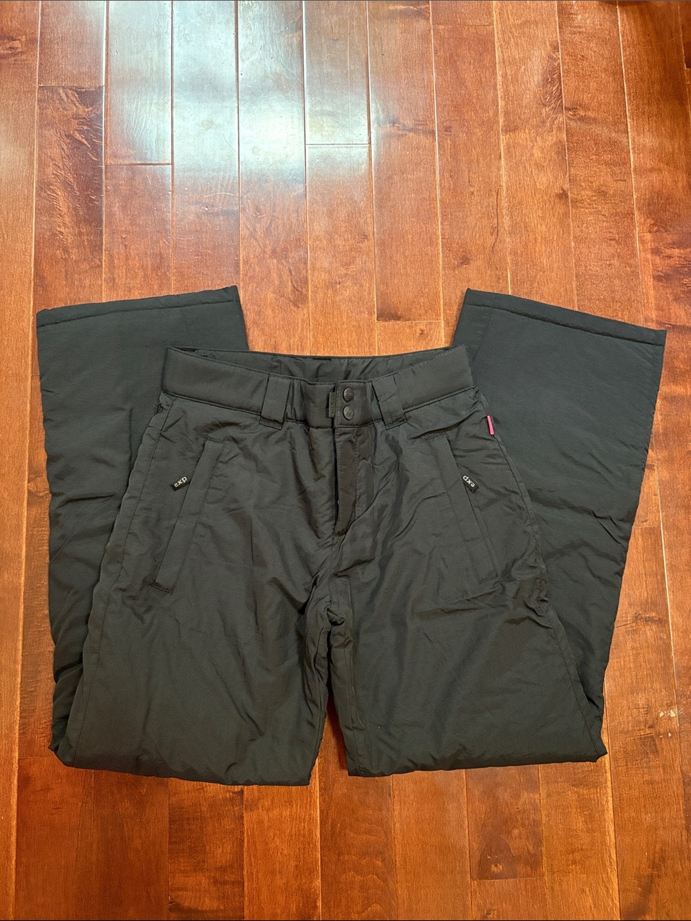 Women's Black Insulated Ski Pants
